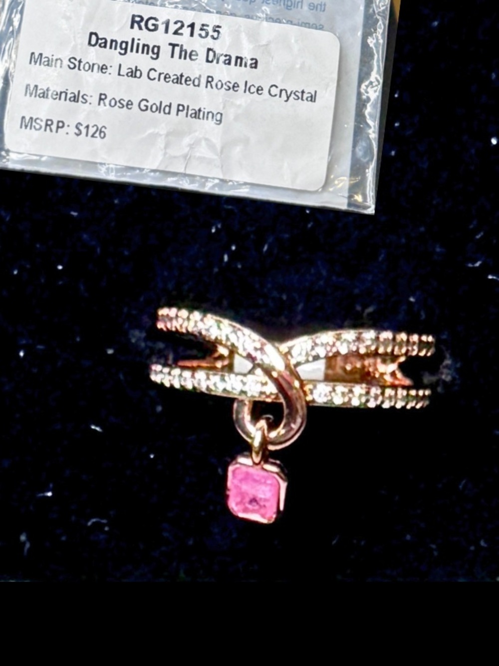 Bomb Party OG | Dangling The Drama | Rose Gold (Size 6)